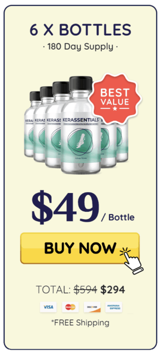 Kerassentials buy pricing
